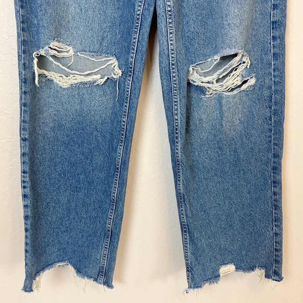 •BDG• Urban Outfitters‎ High Rise Baggy Jeans Size 30 100% Cotton Distressed - Picture 6 of 13